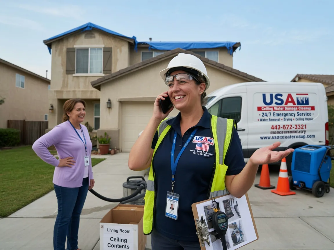 Ceiling Water Damage Restoration Sextonville, WI FAQs
